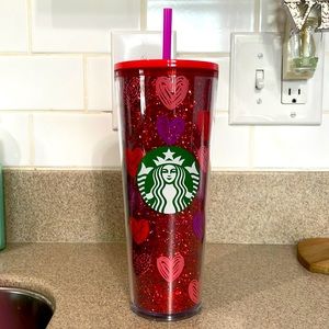 Limited edition Valentine’s Day Starbucks cup